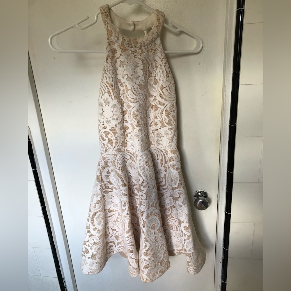 Lovely Day white lace dress, size XS